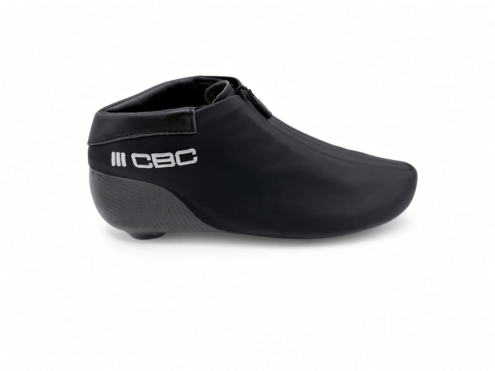 CBC GENESIS black long track boot, full carbon shell