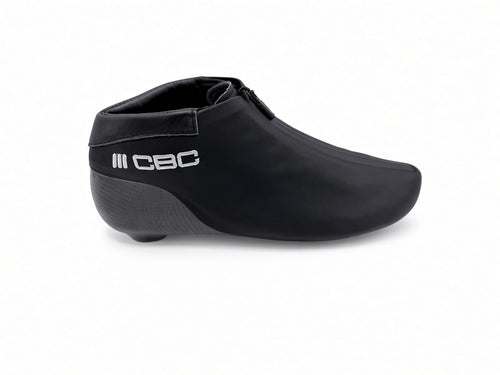 CBC GENESIS black long track boot, full carbon shell