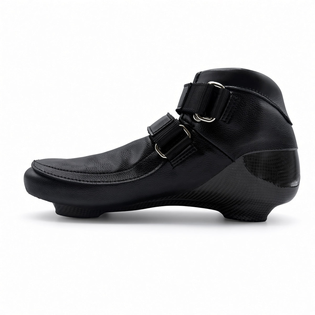 CBC GENESIS black short track boot, full carbon heel and straps