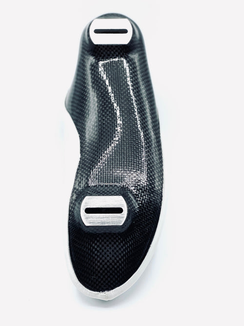 CBC GENESIS white long track boot, view 2