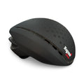 Nagano AeroEdge helmet in black, top view