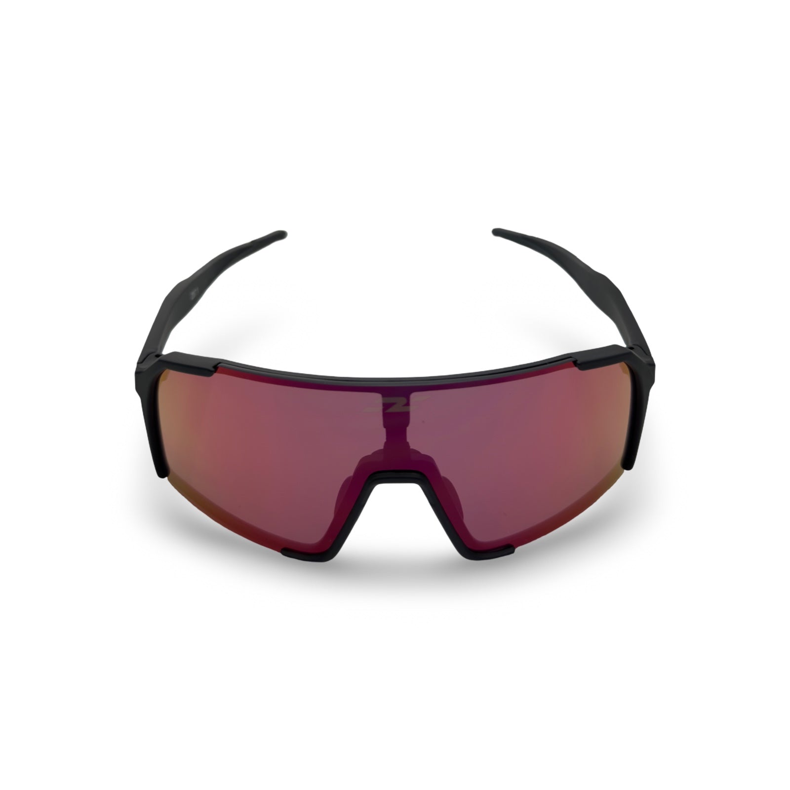 Nagano Lüna junior glasses, black frame with red lens