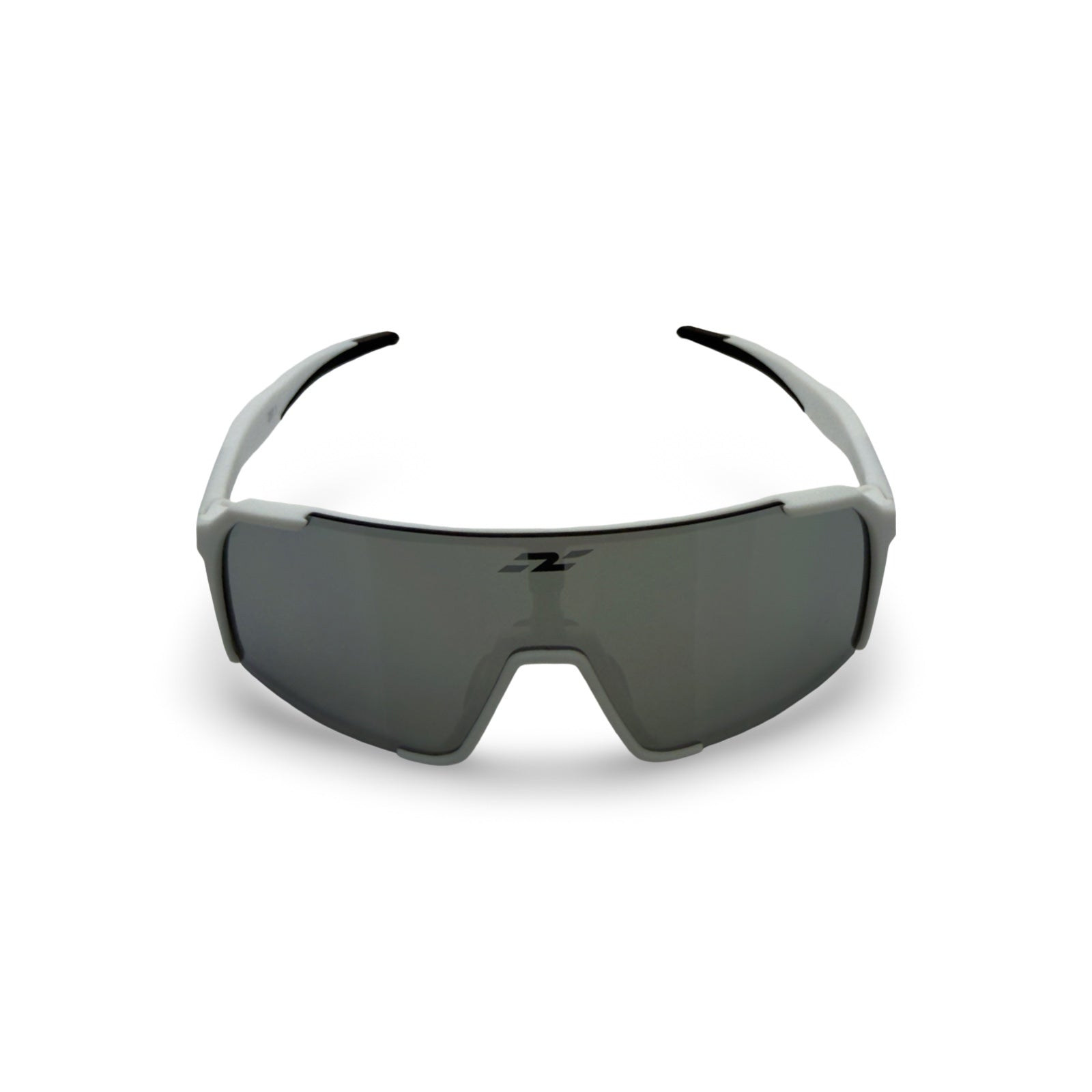 Nagano Lüna junior glasses, white frame with chrome lens