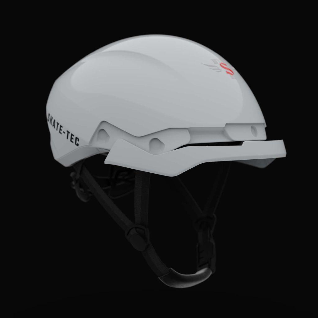 Magnetic cover plate for skating without the visor on Helmet 025