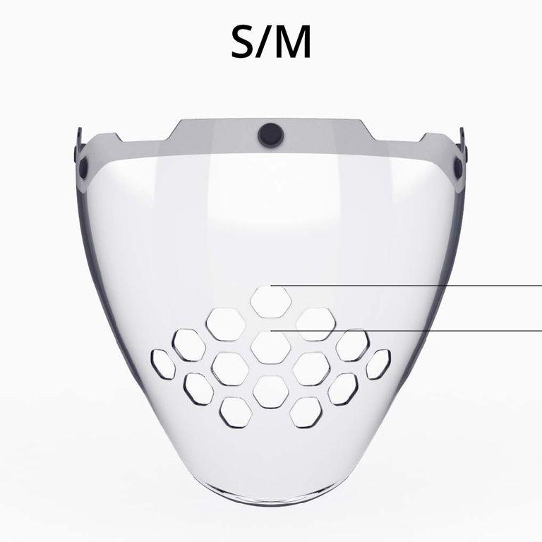 Size guide for Skate-Tec Helmet 025 Visor S/M fit